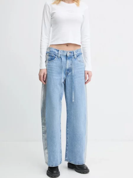 Levi's rovné džíny XL STRAIGHT modré