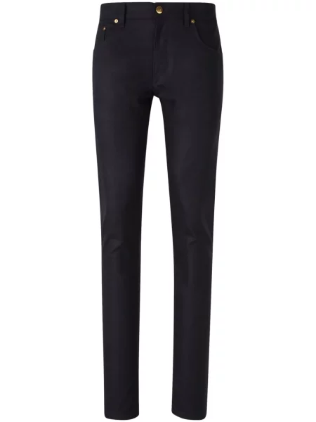 Flanelové chinos Pt Torino modré