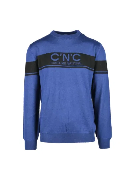 Sweter Costume National niebieski