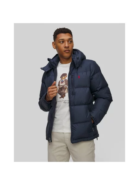 Geacă Bleumarin De Puf Pentru Bărbați Ralph Lauren