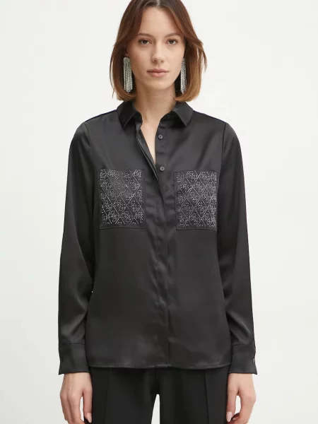 Srajca Guess MARGUERITE črna