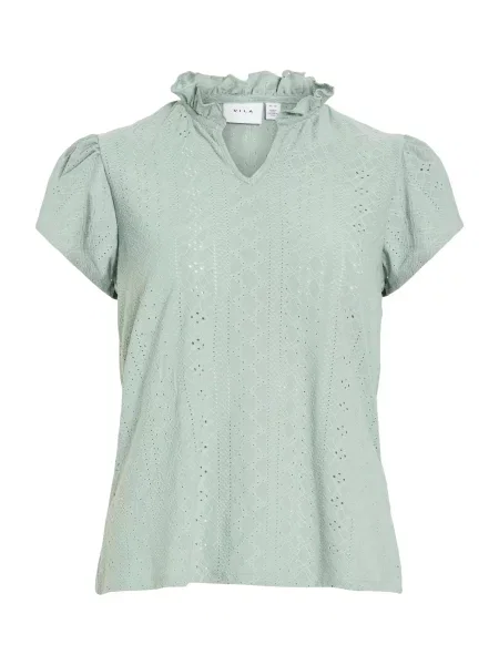 VILA Bluză VIPOINTA mentă verde