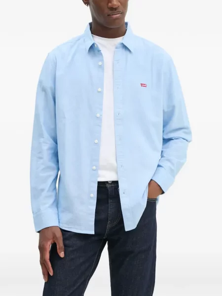 Scurt pantaloni scurți Levi's® cu broderie cu dungi alb