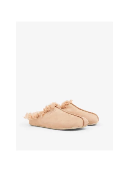 Maison Margiela kapcie zamszowe beżowe