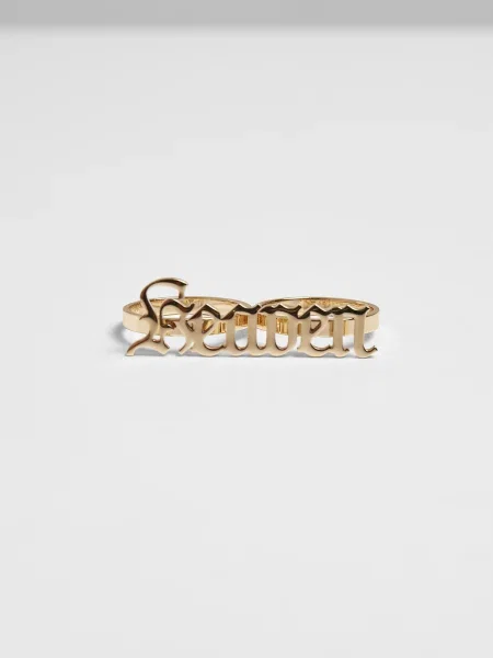 Mister Tee Prstan Heaven zlata bela