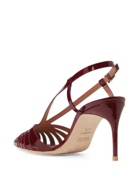 Pantofi cu toc Malone Souliers slingback roșu