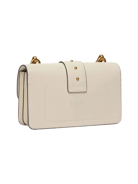 Geanta crossbody Pinko din piele bej