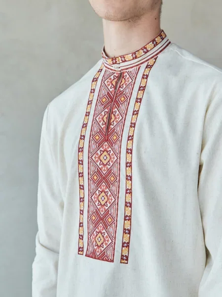 Рубашка Edelvika бежевая