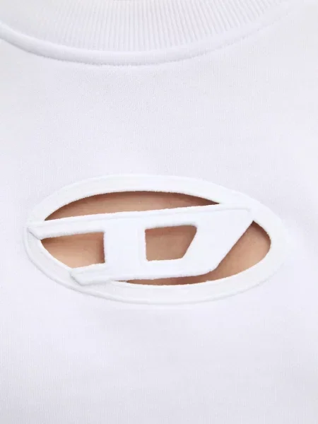 Diesel felső F-SLIMMY-OD SWEAT-SHIRT fehér