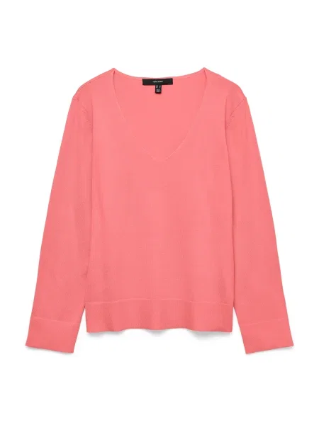 VERO MODA Pulover VMSilje zmeură roz