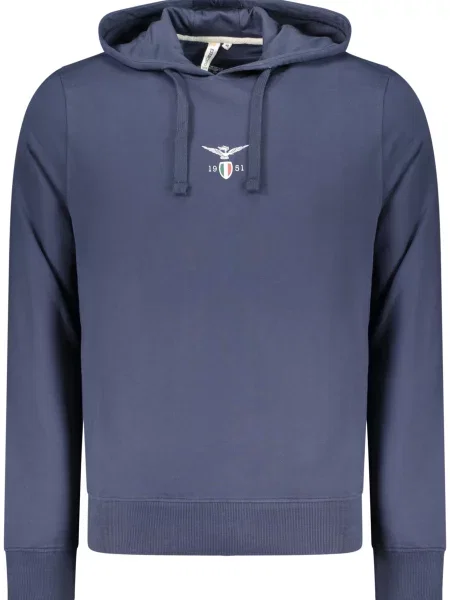 Hoodie Accademia Militare s kapuco modra