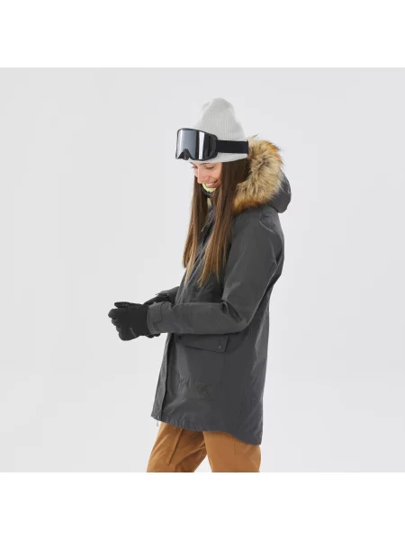Kurtka narciarska i snowboardowa Dreamscape SNB szara