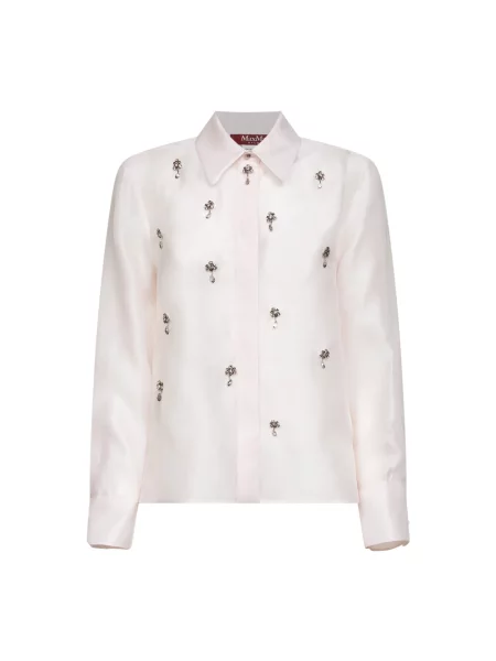 Koszula Max Mara Studio różowa