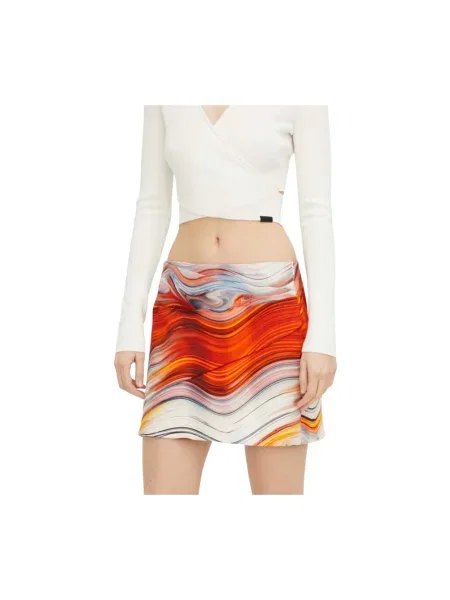 Desigual spódnica mini rozkloszowana