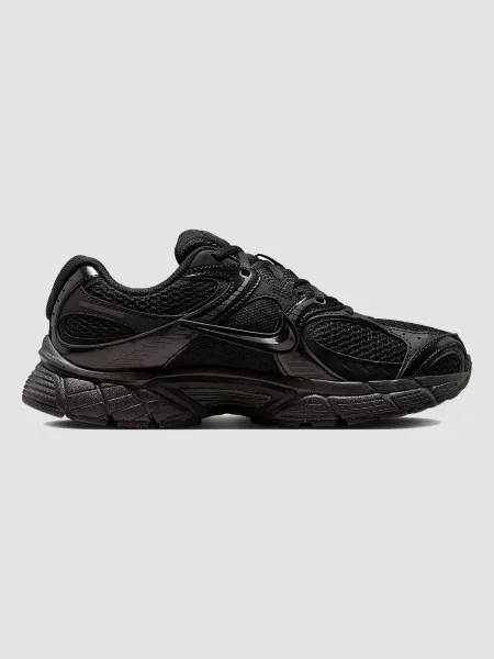Кожаные повседневные кроссовки Nike Running черные