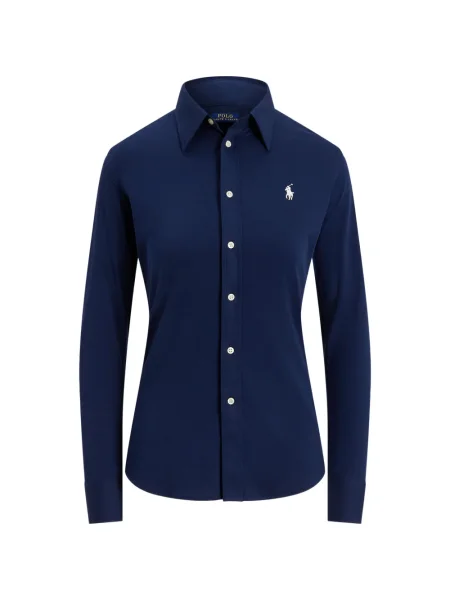 Curea Polo Ralph Lauren tricotate cu autograf cu șireturi albastru