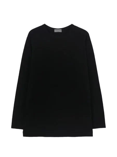 Lung tricou Yohji Yamamoto negru