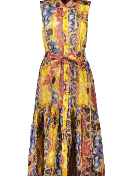 Rochie Desigual lungă galben