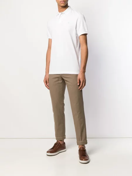 Polo Hackett με κέντημα λευκό