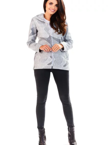 Bluza z kapturem Infinite You szara