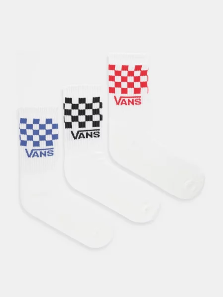 Чорапи Vans 3 чифта бяло