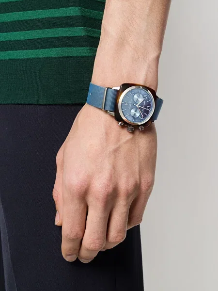 Klasikinės laikrodžiai Briston Watches mėlyna