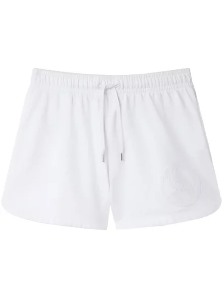 Pantaloni scurți Stella Mccartney din jerseu alb