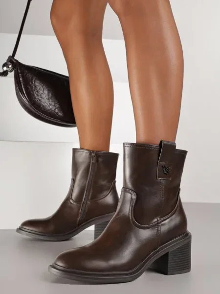 Botine Lorrise închis maro