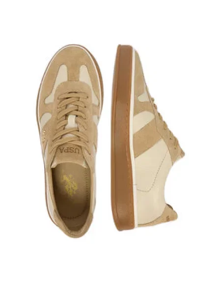 Sportcipők U.S. Polo Assn. Krém