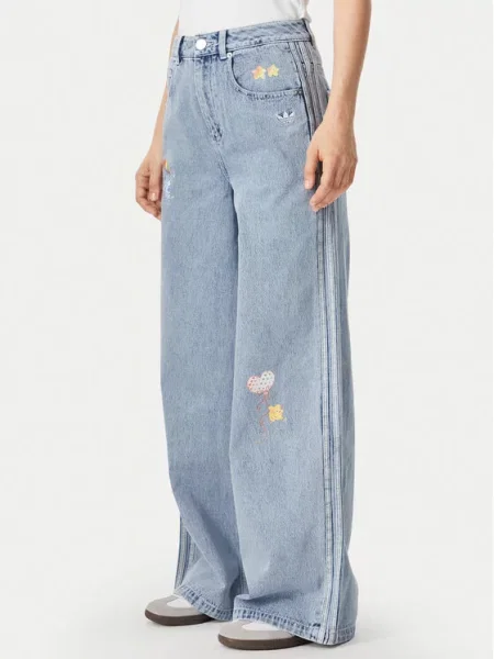 Adidas Farmer Care Bear High Rise Wide Leg világoskék