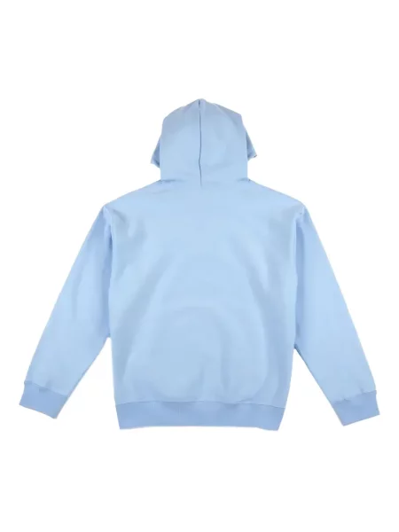 Șapcă Nike tricotate cu imagine cu decolteu rotund albastru