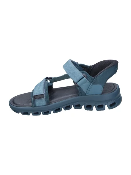 Sandále Skechers modrá