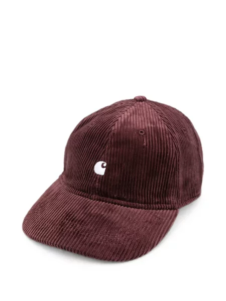 Șapcă Carhartt Wip cu broderie de catifea cord maro