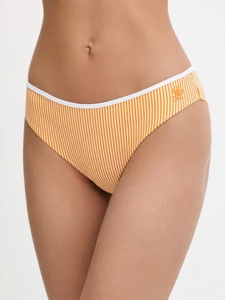 Tommy Hilfiger Podstawowe Figi Bikini orange pomarańczowy