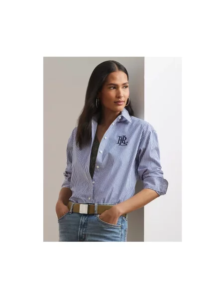 Koszula Lauren Ralph Lauren niebieska