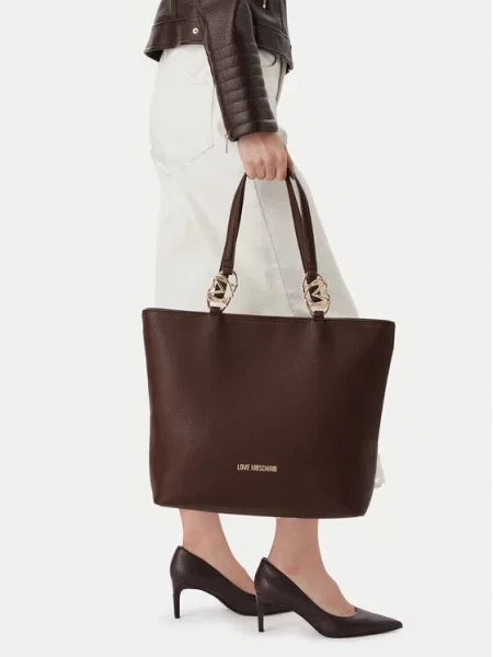 Torbica LOVE MOSCHINO smeđa