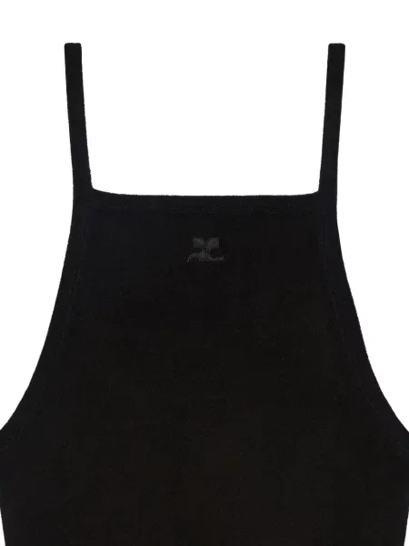 Rochie mini Courreges de costum negru