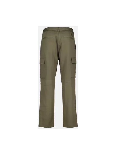 Spodnie cargo Moncler zielone