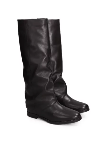 Cizme Julie Dee din piele maro