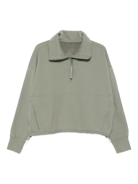 Mikina Canada Goose s polovičními zipem zelená