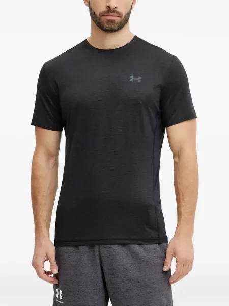 Sală de gimnastică scurt tricou Under Armour cu imagine negru