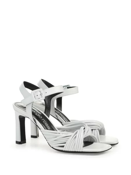 Sandale Sergio Rossi din piele alb