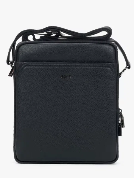 Кожаная сумка Estro черная