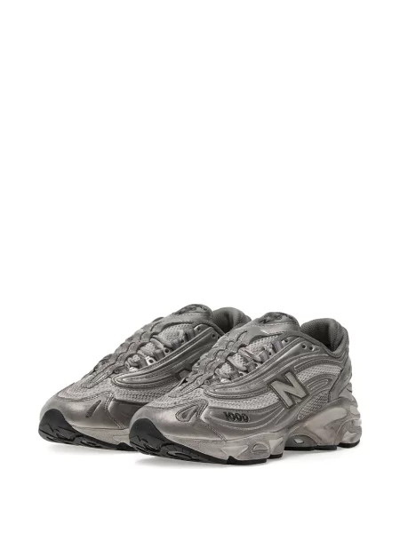 Zomšinės sportbačiai New Balance Fresh Foam su raišteliais pilka