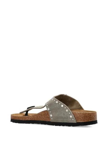Sandale Birkenstock cu tepi gri