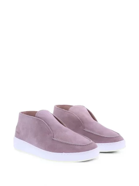 Pantofi loafer Nubikk din piele de căprioară violet