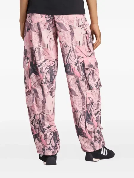 Дънки Adidas с принт бяло