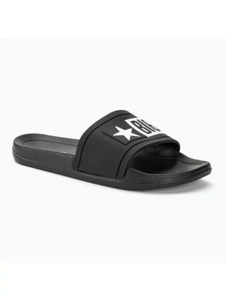Pantofle Big Star Shoes s autogramem černé