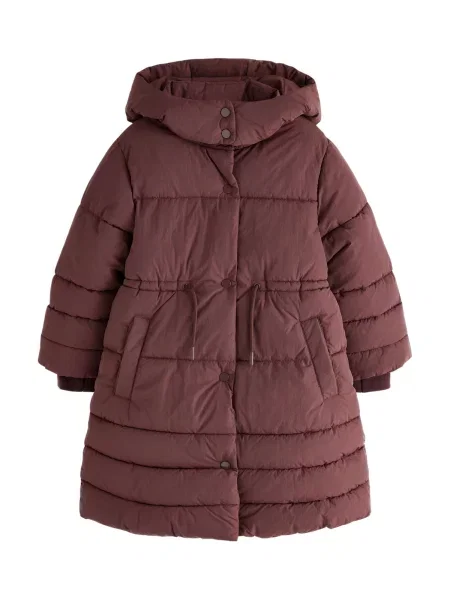 Next Palton burgundy roșu