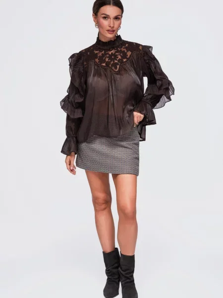 Ombre Bluza smeđa